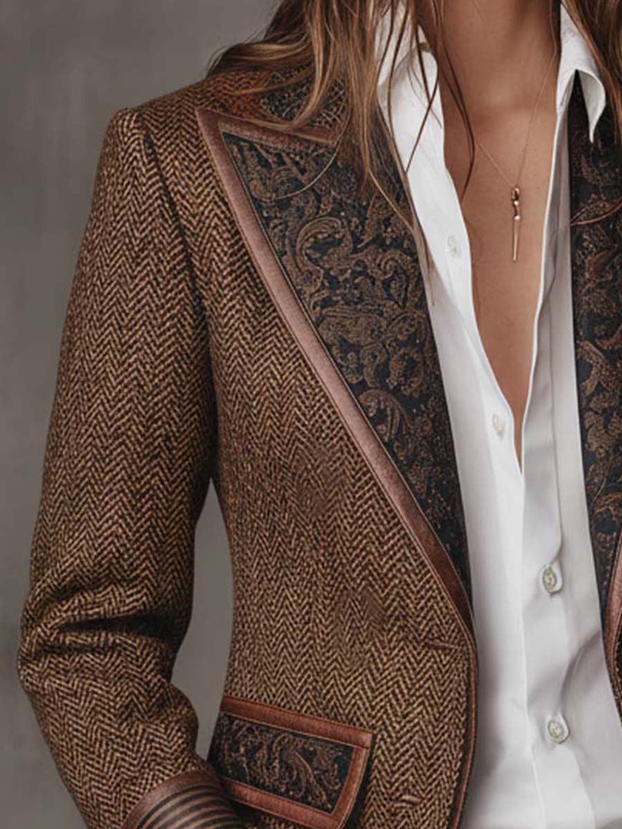 Iole · Blazer de espiga con paneles · Imagen 5