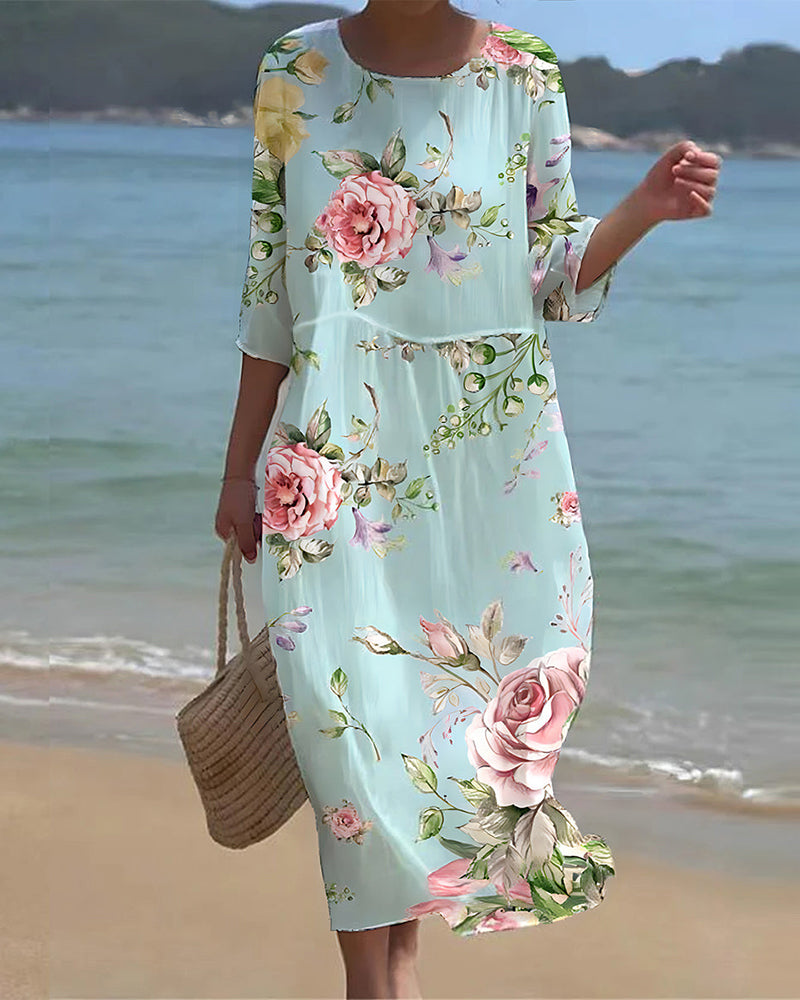 Fiorella · Vestido floral de corte relajado · Imagen 2