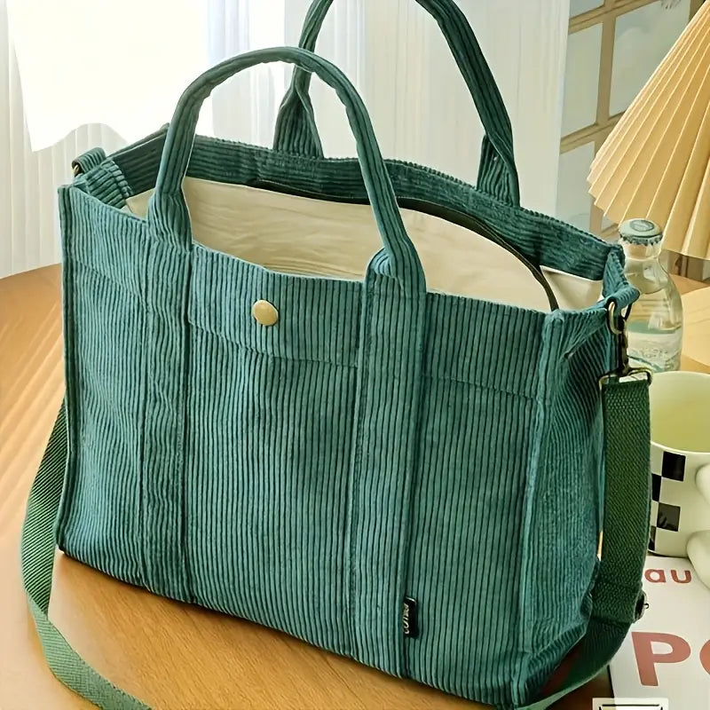 Prisca · Bolso tote de pana · Imagen 3