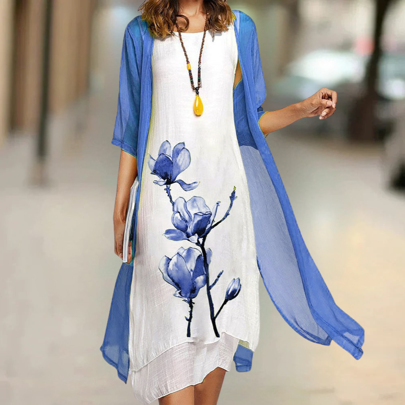 Ludovica · Vestido de acabado fluido · Imagen 3