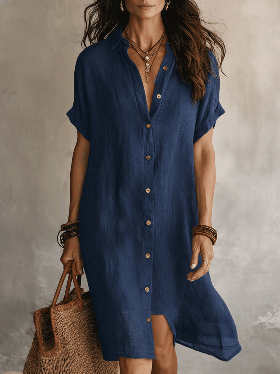 Asha · Vestido midi de corte relajado · Imagen 3