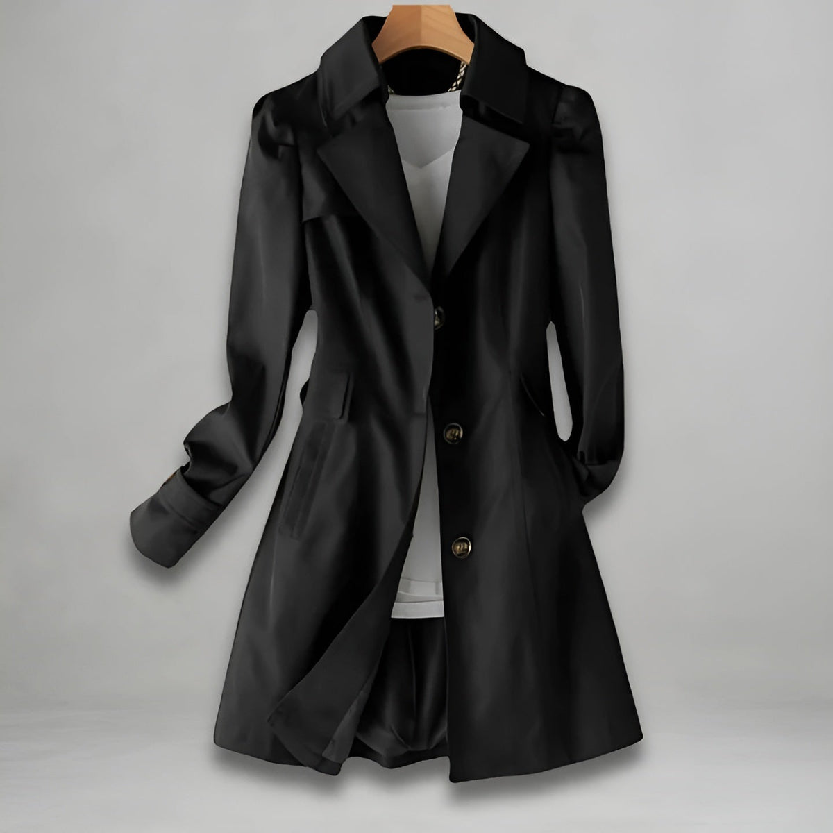 Federica · Sobrecamisa de acabado satinado · Imagen 4