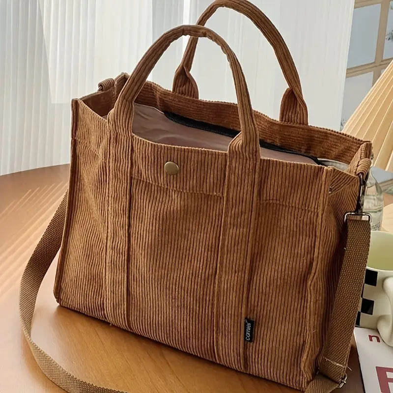 Prisca · Bolso tote de pana · Imagen 2