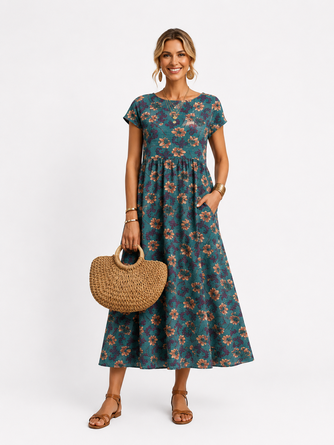 Bianca · Vestido de verano de manga corta · Imagen 3