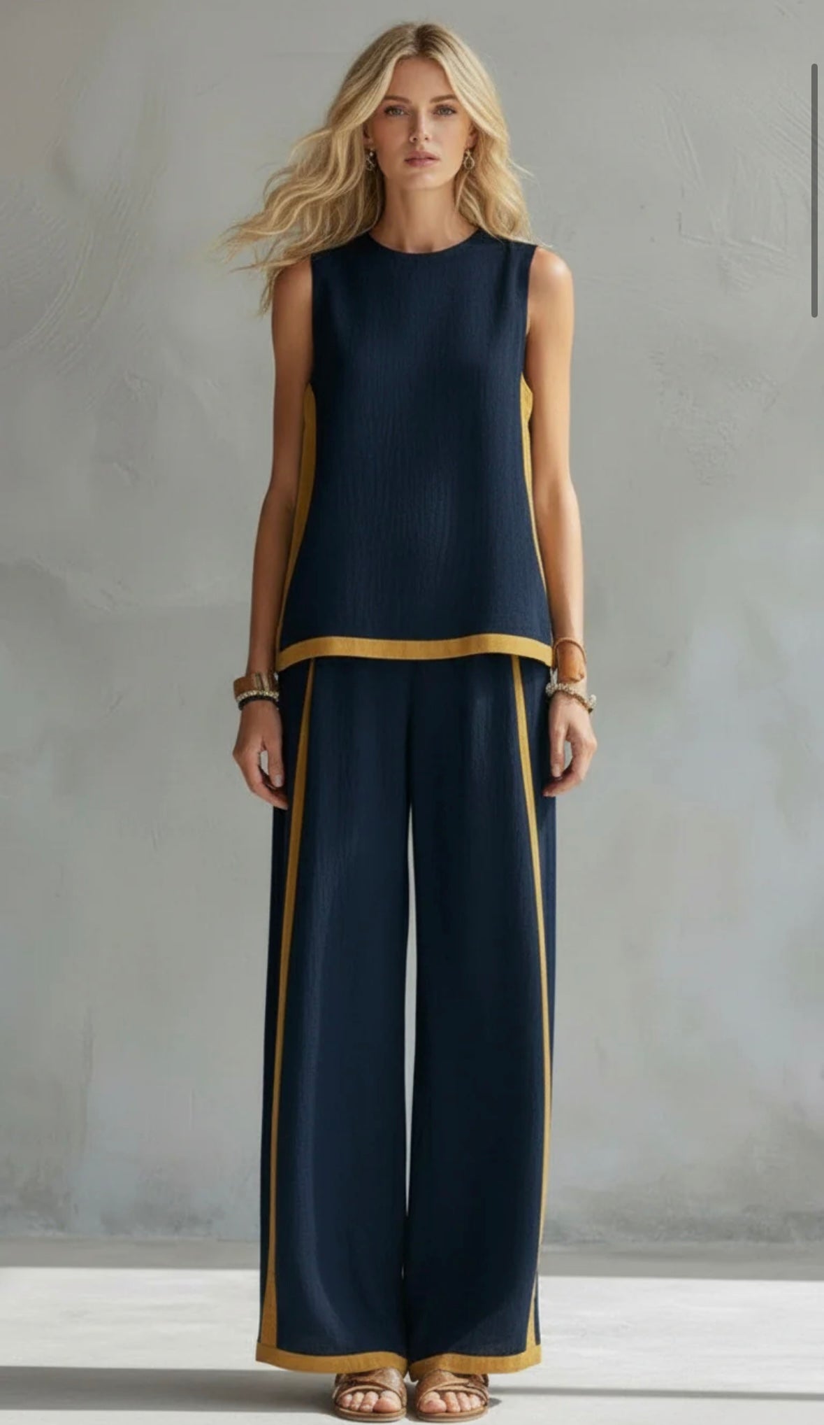 Ginevra · Conjunto ligero de corte relajado · Imagen 5