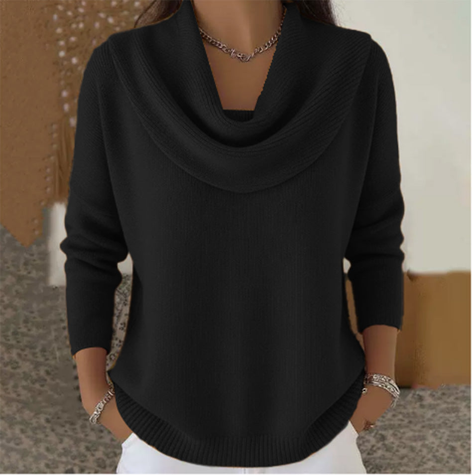 Julia · Jersey de cuello drapeado · Imagen 3