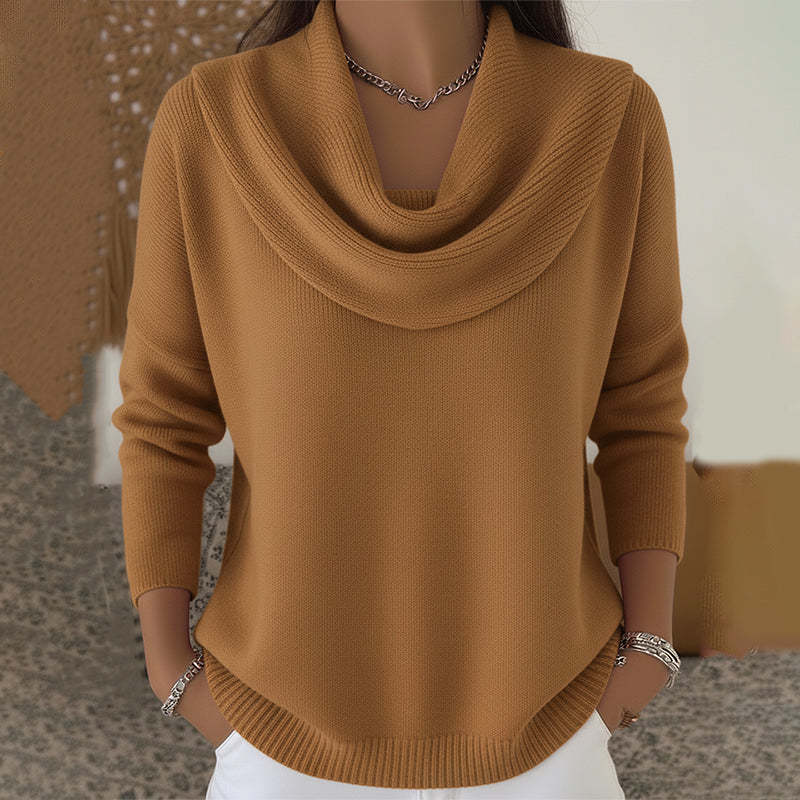 Julia · Jersey de cuello drapeado · Imagen 4