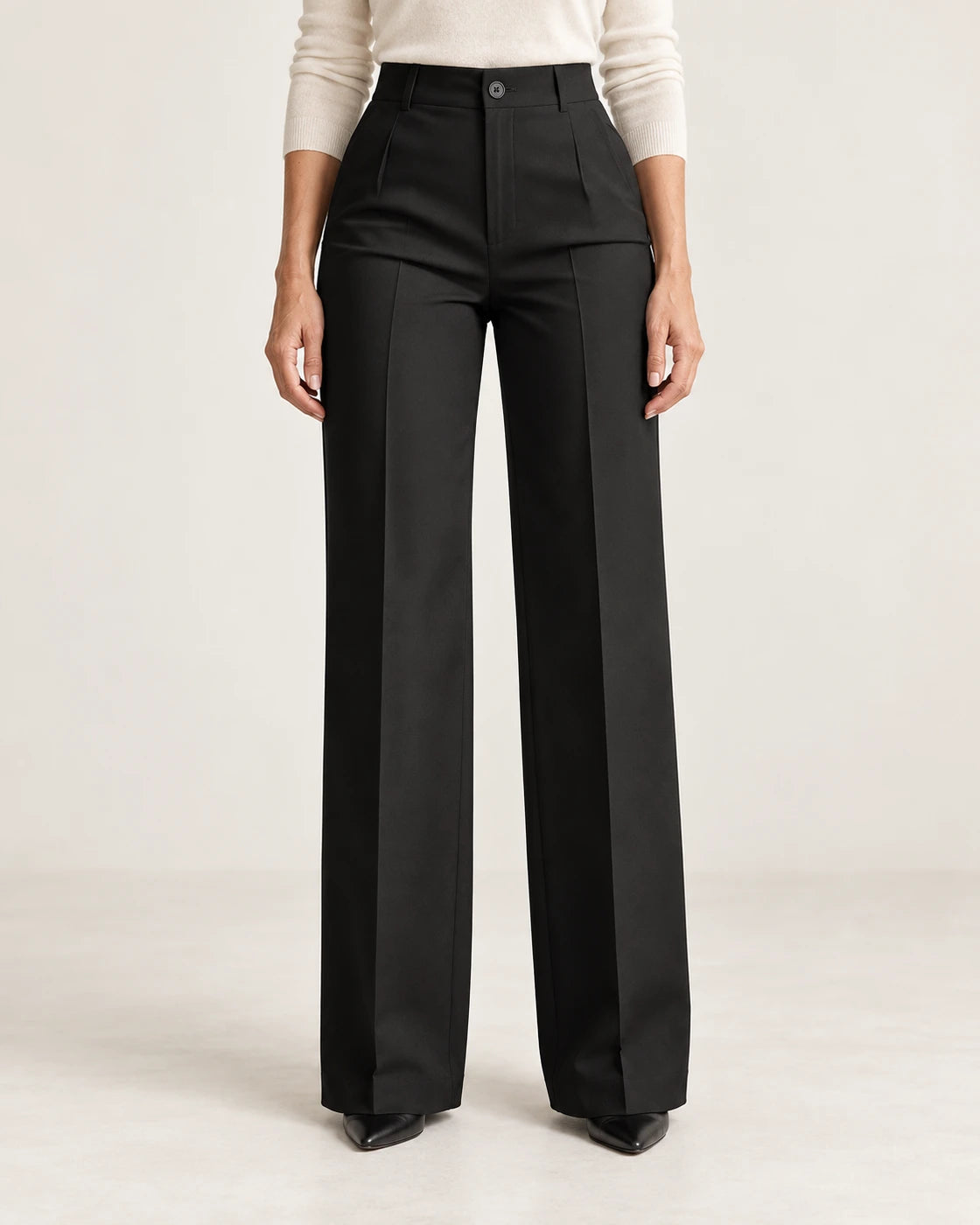 Alessia · Pantalón de vestir de tiro alto