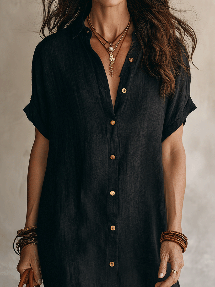 Asha · Vestido midi de corte relajado · Imagen 7