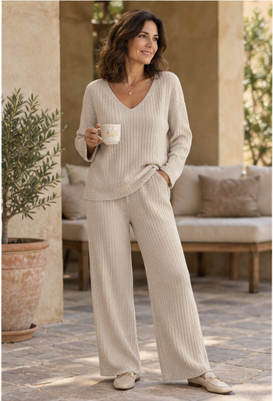 Kathy · Conjunto de punto de dos piezas · Imagen 1