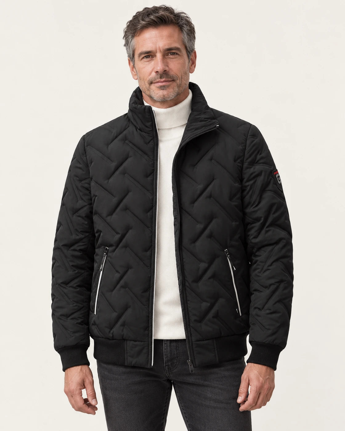 Leone · Bomber acolchada de espiga