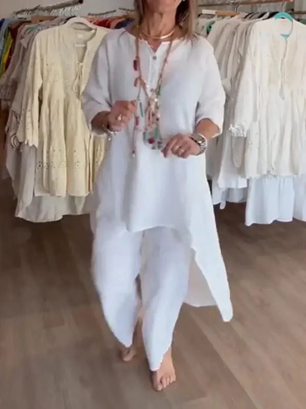 Viola · Conjunto ligero de blusa y pantalón · Imagen 2