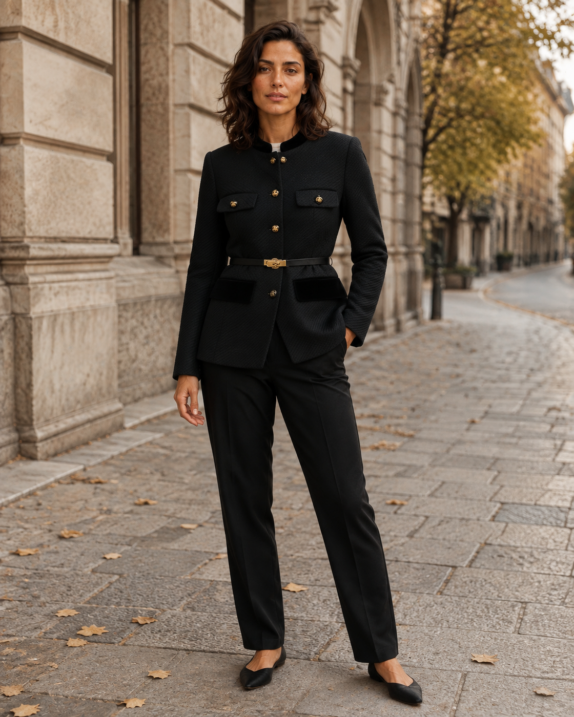 Bruna · Chaqueta de líneas depuradas · Imagen 1