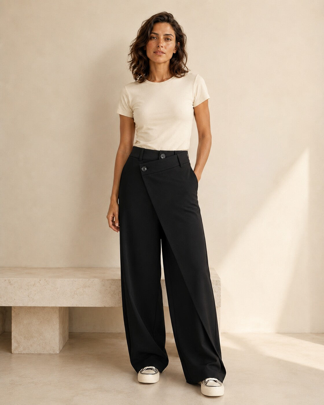 Elettra · Pantalón de corte amplio · Imagen 1