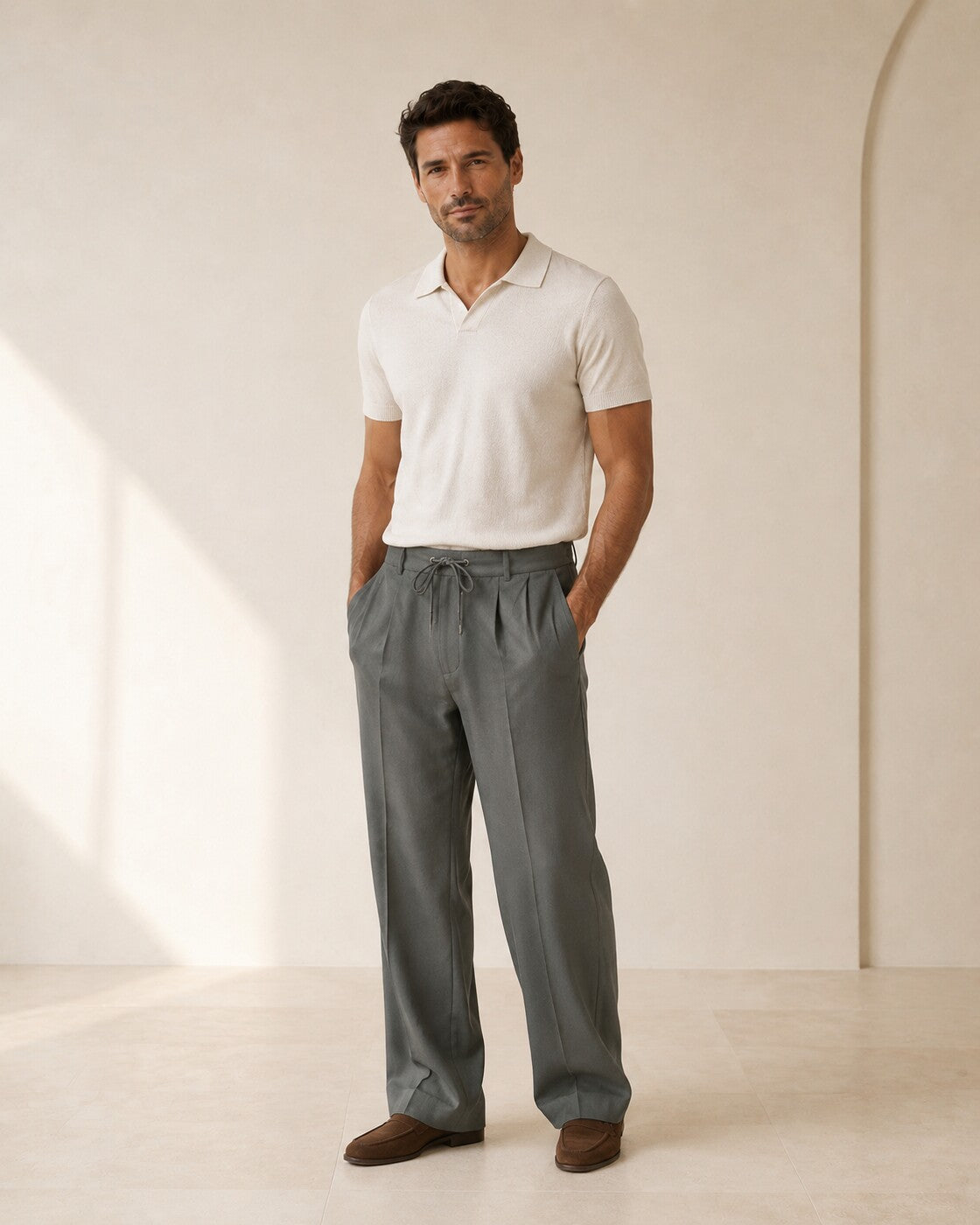 Ettore · Pantalón de corte relajado · Imagen 1