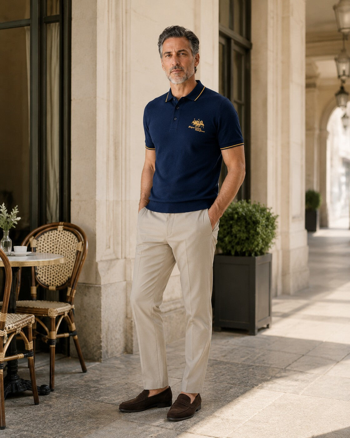 Leonardo · Polo de líneas depuradas · Imagen 1