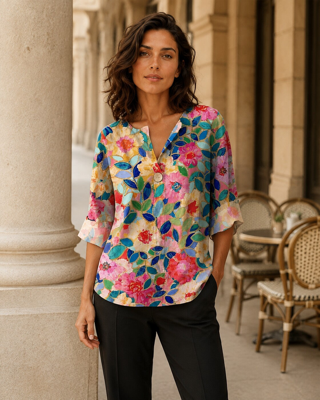 Novella · Blusa floral · Imagen 1