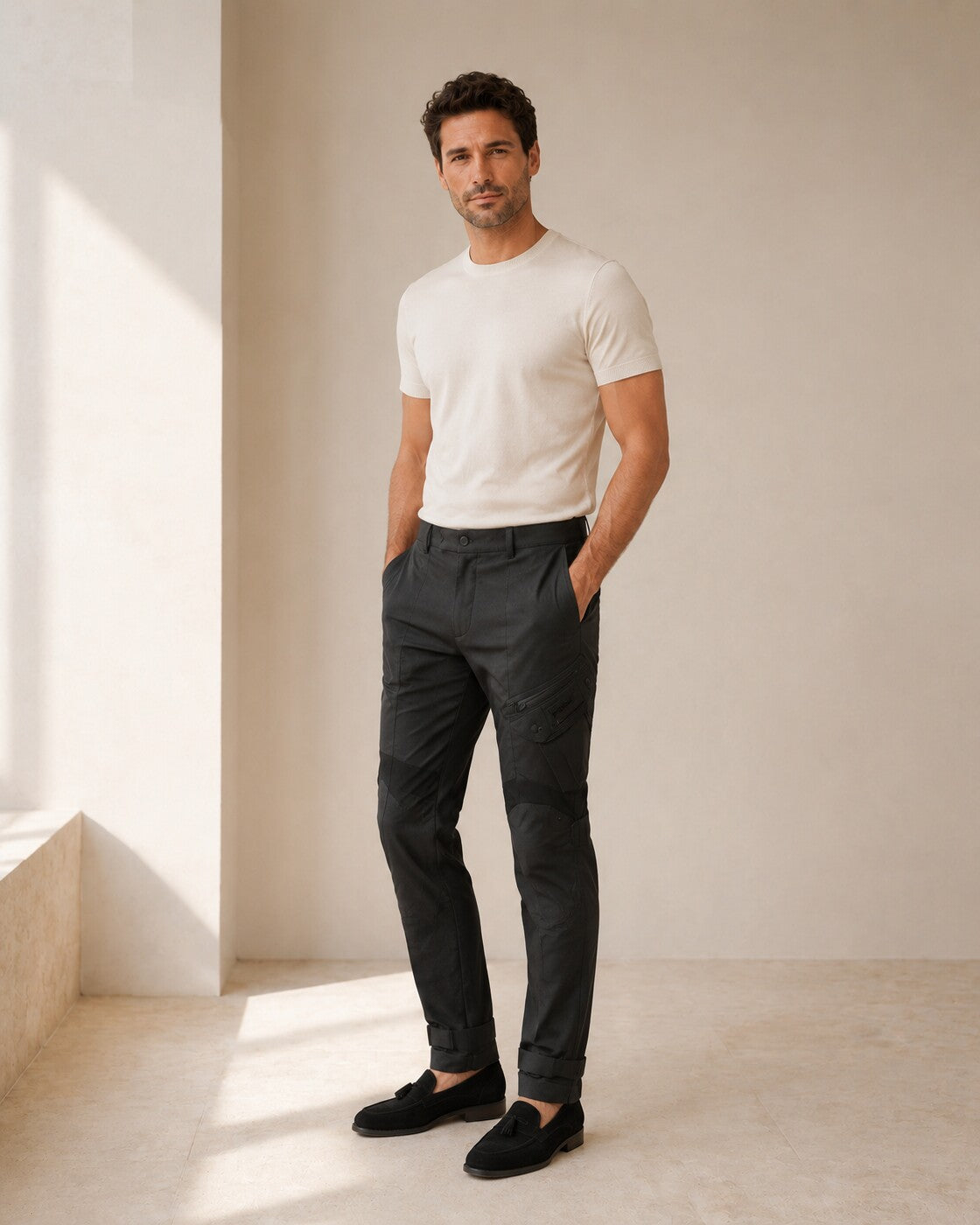 Paolo · Pantalón de estilo utilitario · Imagen 1
