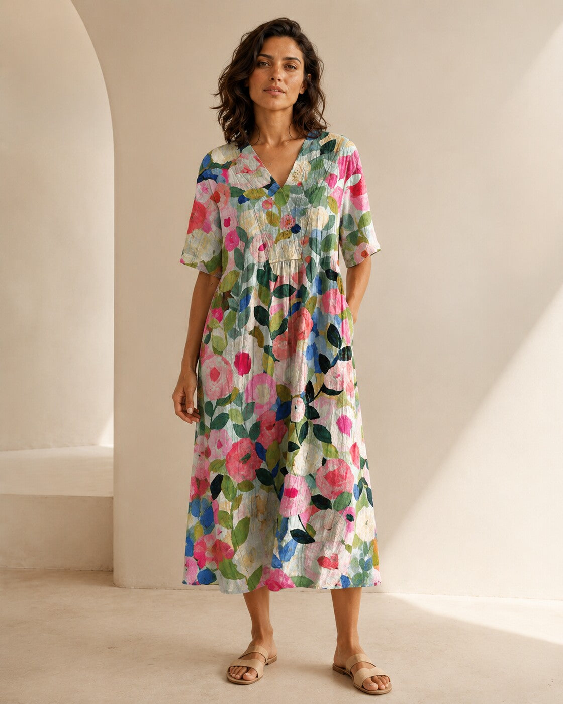 Silvia · Vestido floral ligero · Imagen 1