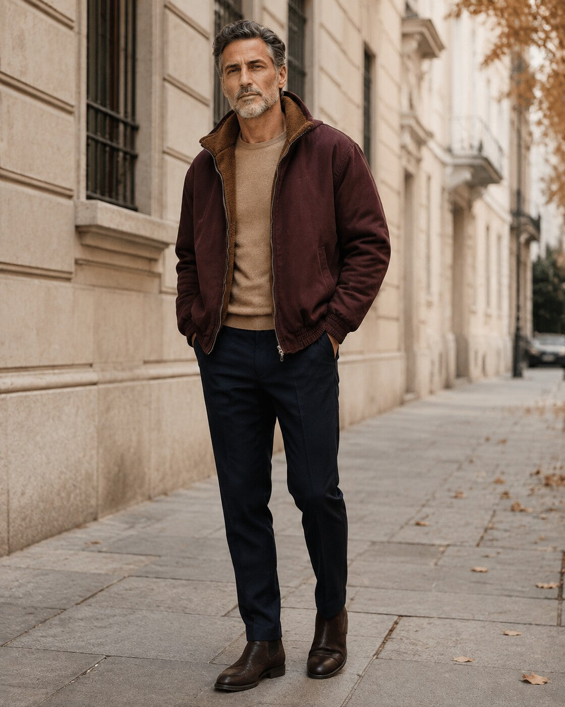 Silvio · Chaqueta de tejido afelpado · Imagen 1