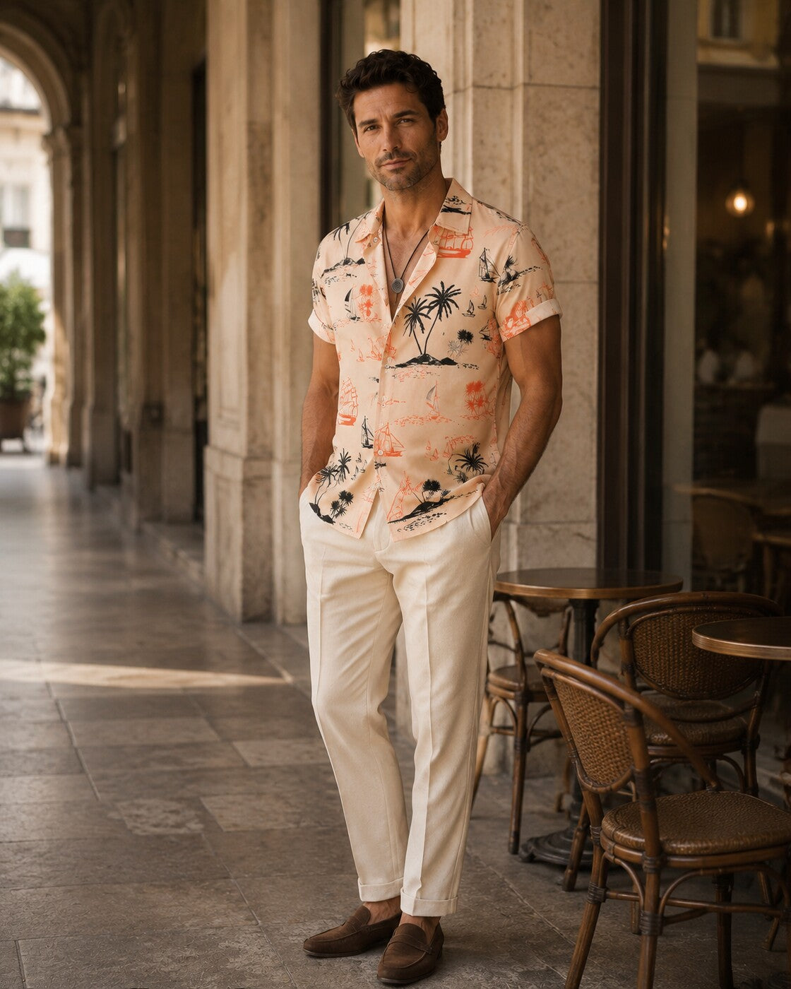 Umberto · Camisa de estampado gráfico · Imagen 1