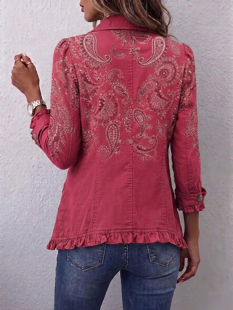 Adoración · Chaqueta rosa con volantes · Imagen 2