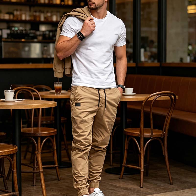 Nerio · Pantalón jogger con cordón · Imagen 9
