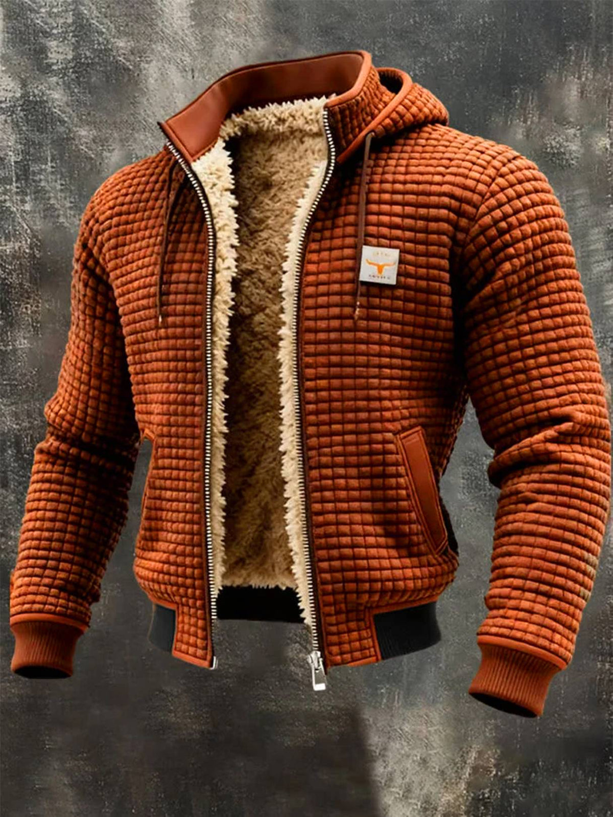 Alcide · Chaqueta de textura waffle · Imagen 8