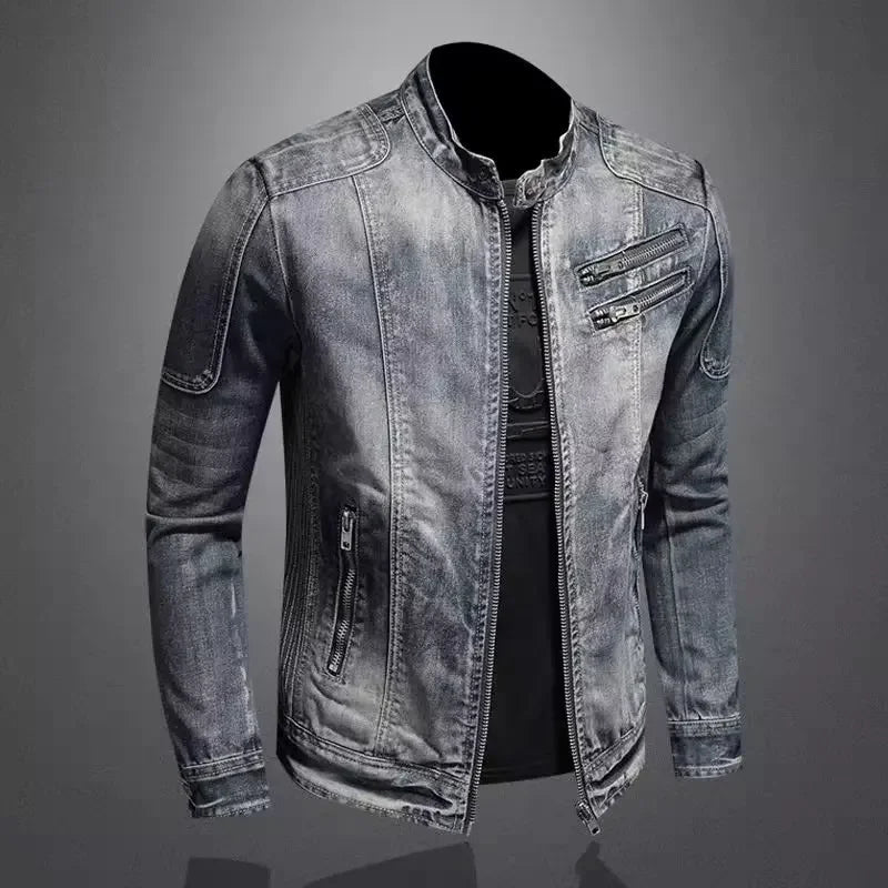 Pierluigi · Chaqueta vaquera de cuello alto · Imagen 4