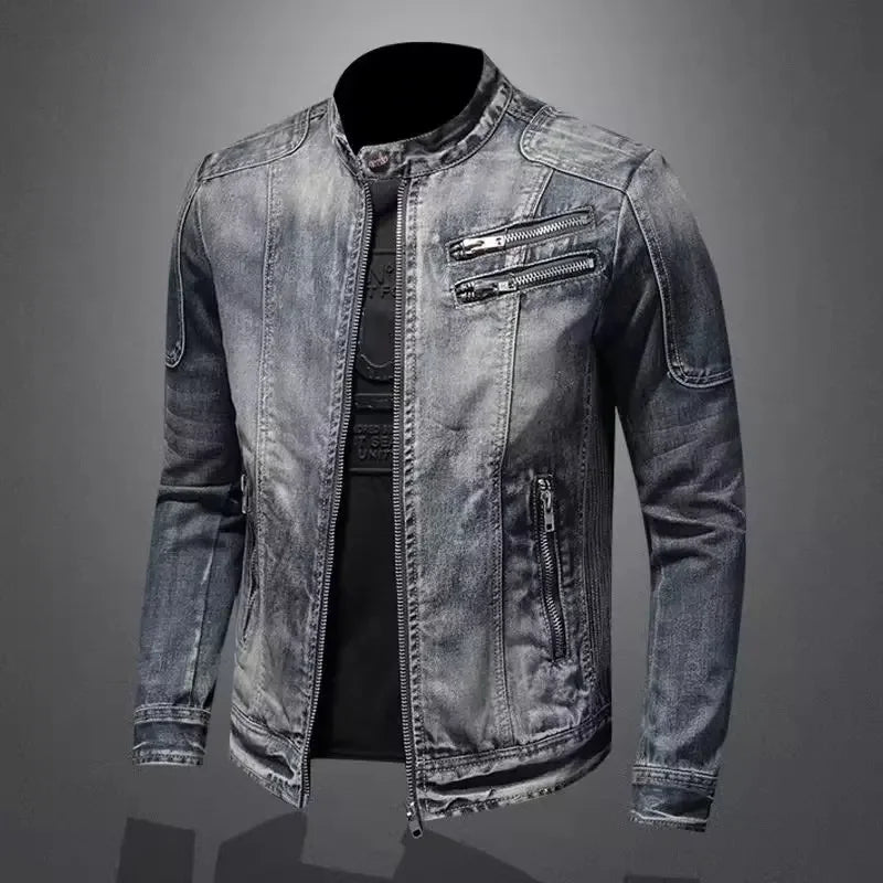 Pierluigi · Chaqueta vaquera de cuello alto · Imagen 5