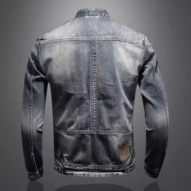 Pierluigi · Chaqueta vaquera de cuello alto · Imagen 6