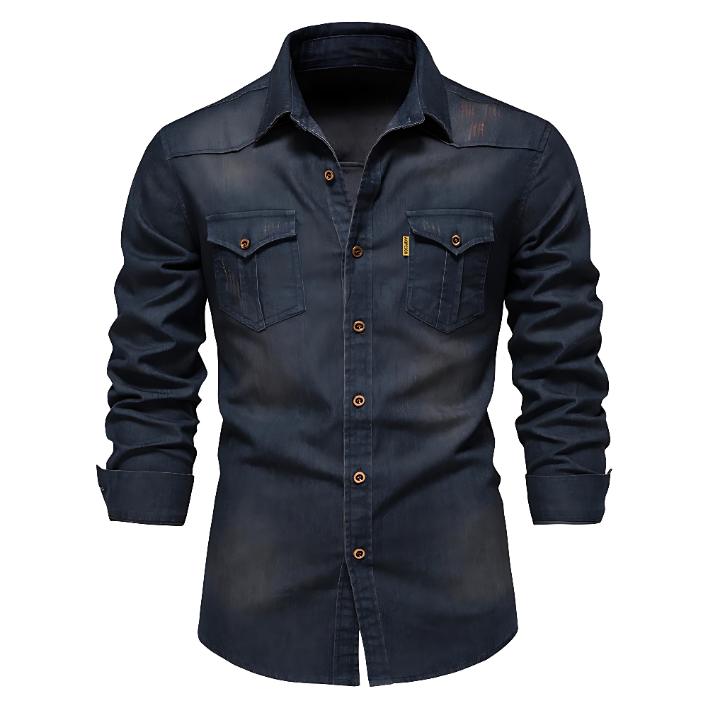 Renato · Sobrecamisa vaquera con bolsillos · Imagen 4