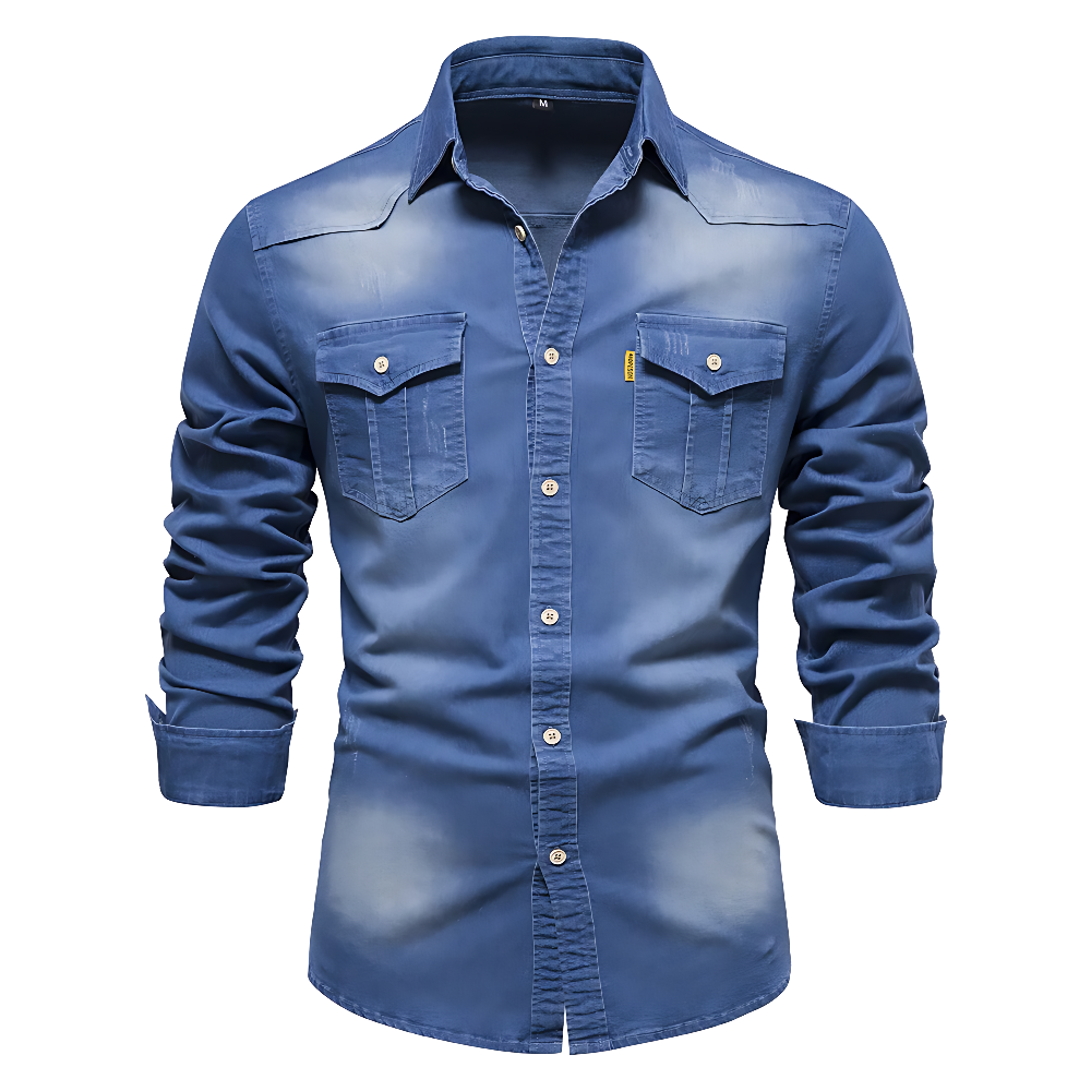 Renato · Sobrecamisa vaquera con bolsillos · Imagen 6