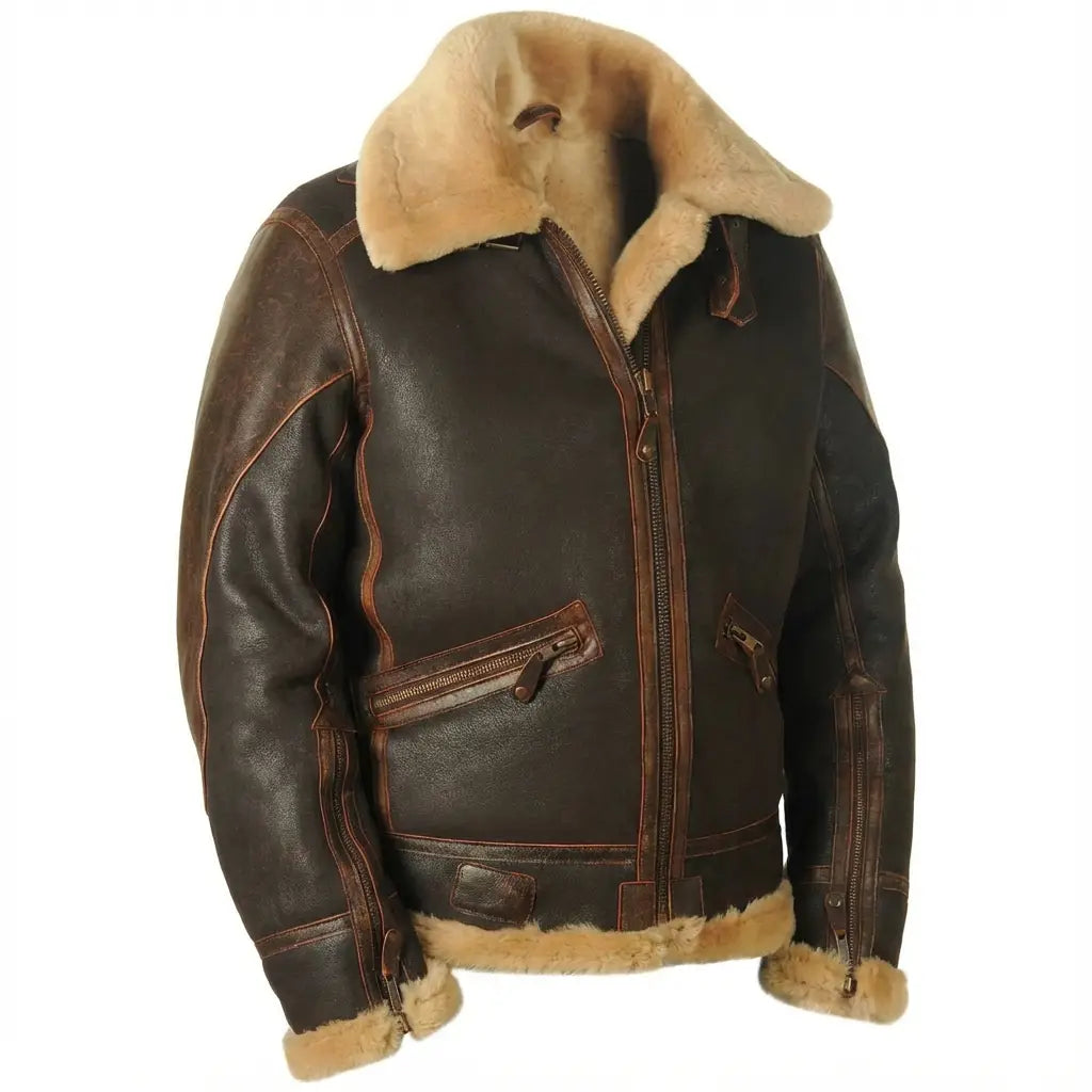 Sergio · Chaqueta de aviador con cuello suave · Imagen 3