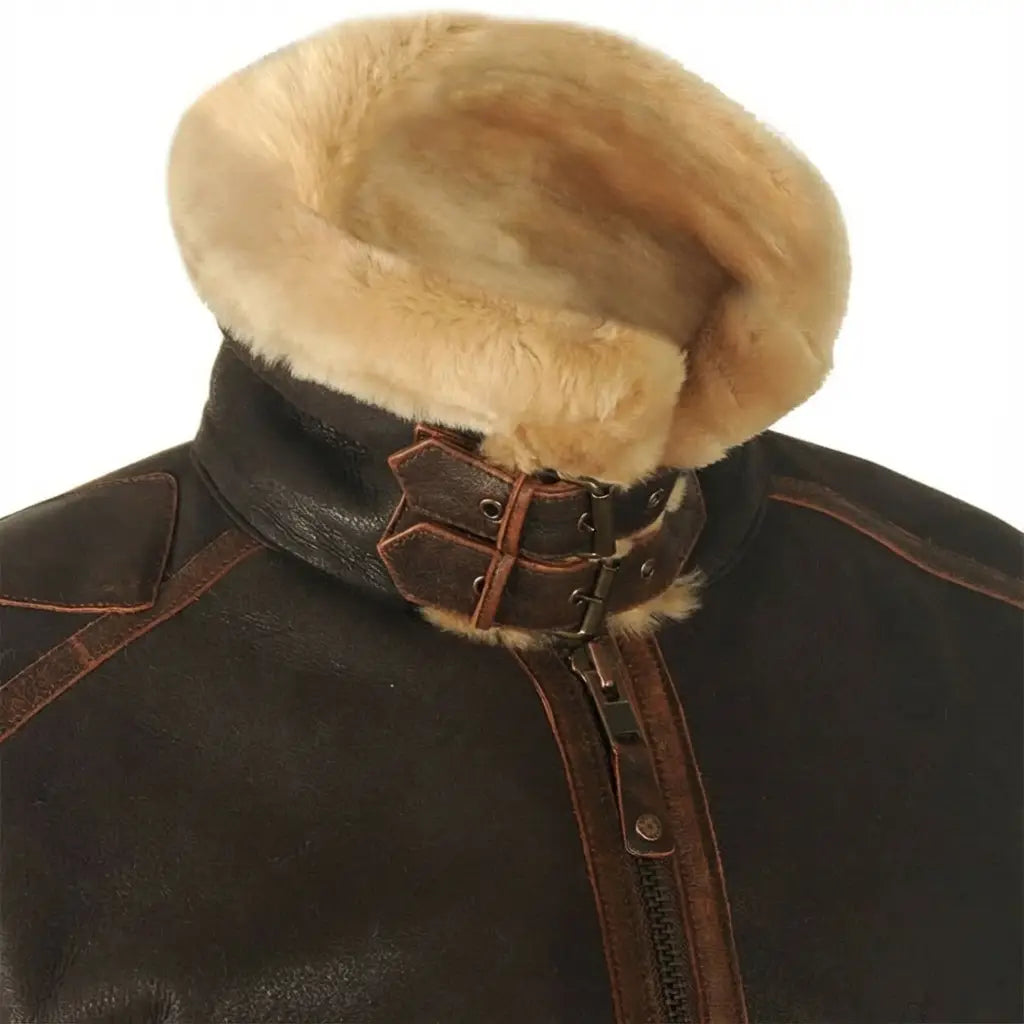 Sergio · Chaqueta de aviador con cuello suave · Imagen 4