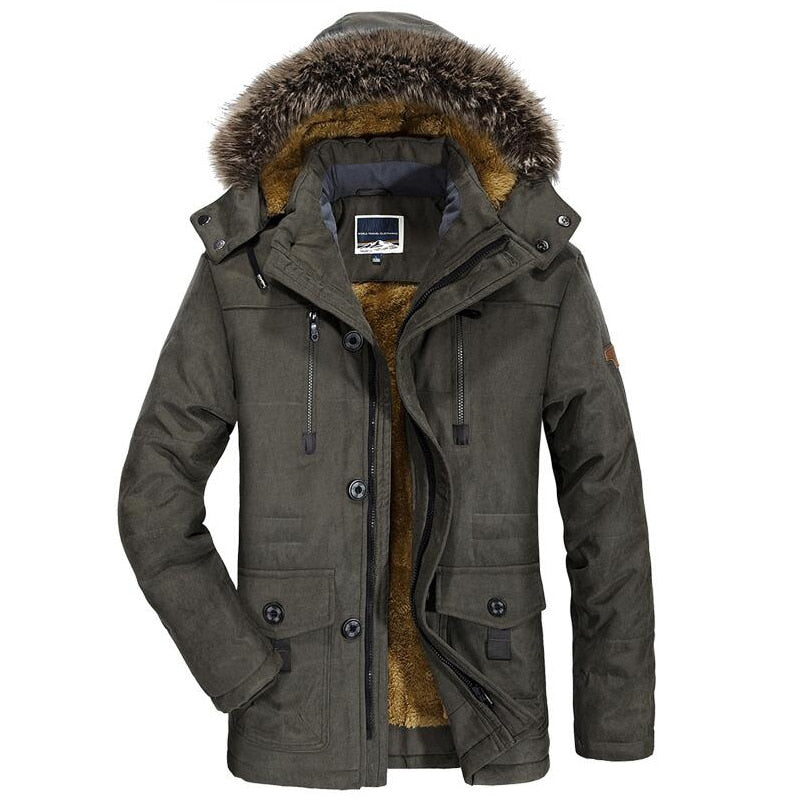 Zeno · Parka con capucha y ribete efecto pelo · Imagen 2