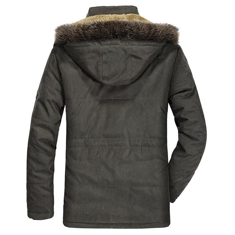 Zeno · Parka con capucha y ribete efecto pelo · Imagen 3