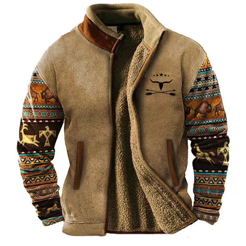 Cesare · Chaqueta con mangas estampadas · Imagen 1