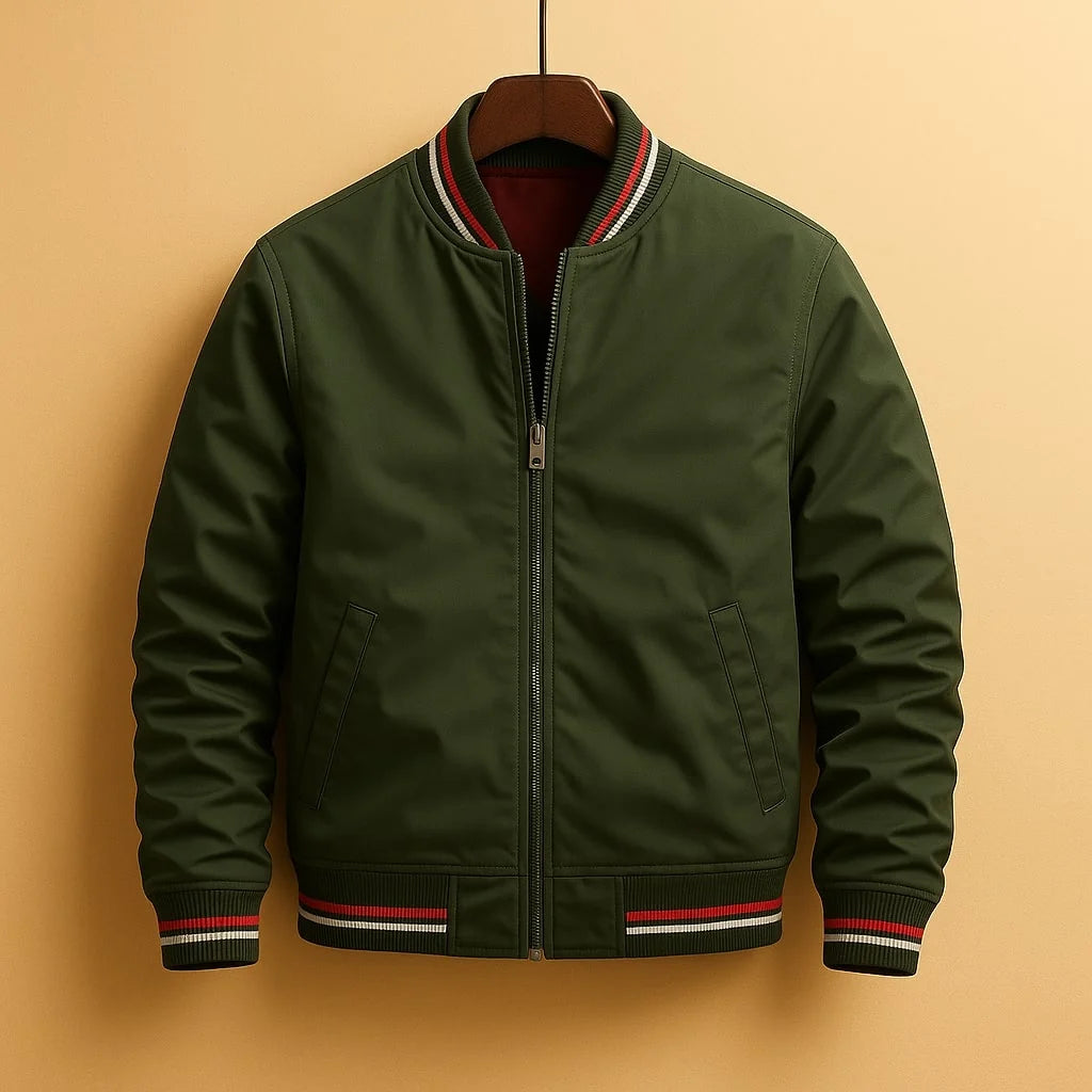 Riviera · Bomber con ribetes de rayas · Imagen 3