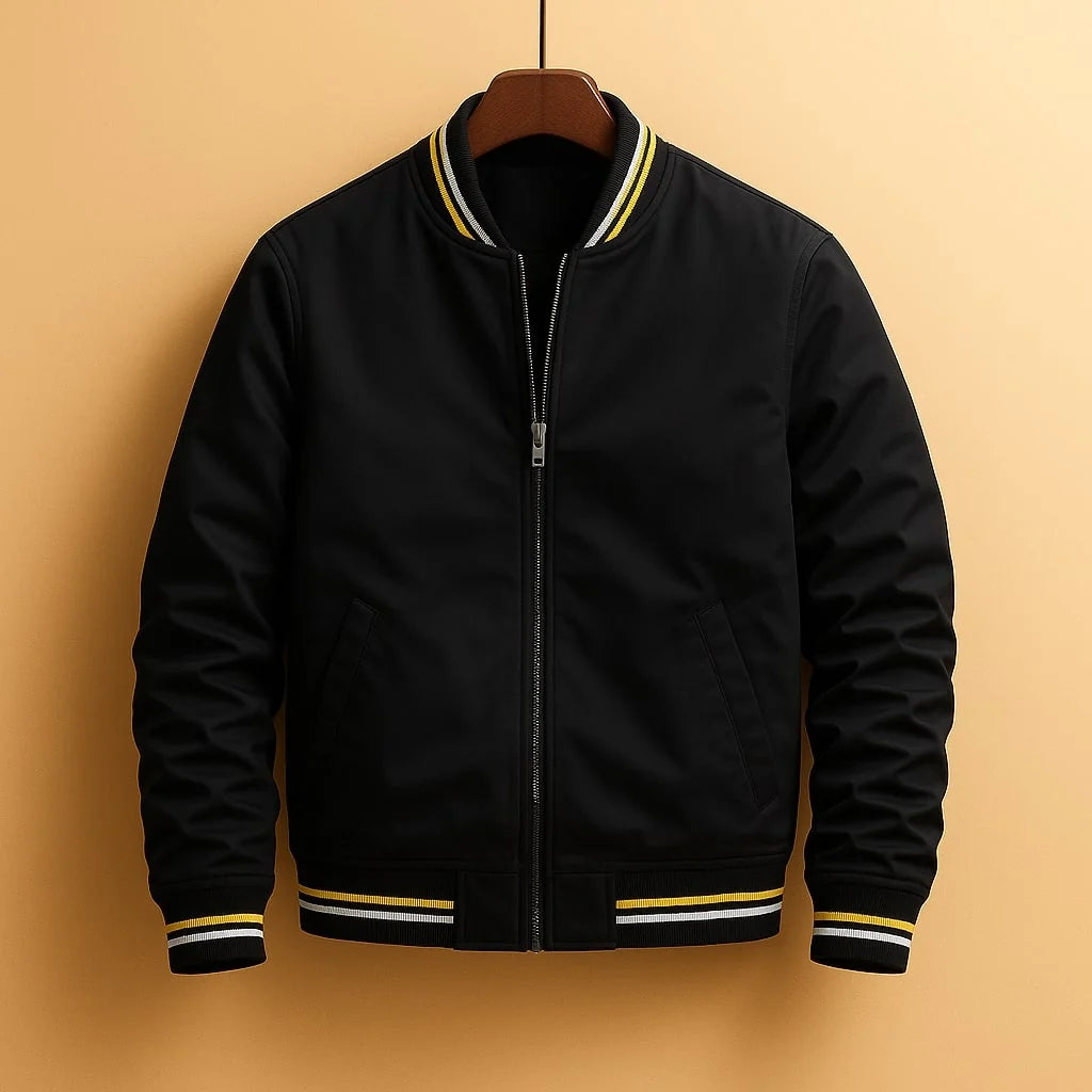 Riviera · Bomber con ribetes de rayas · Imagen 4