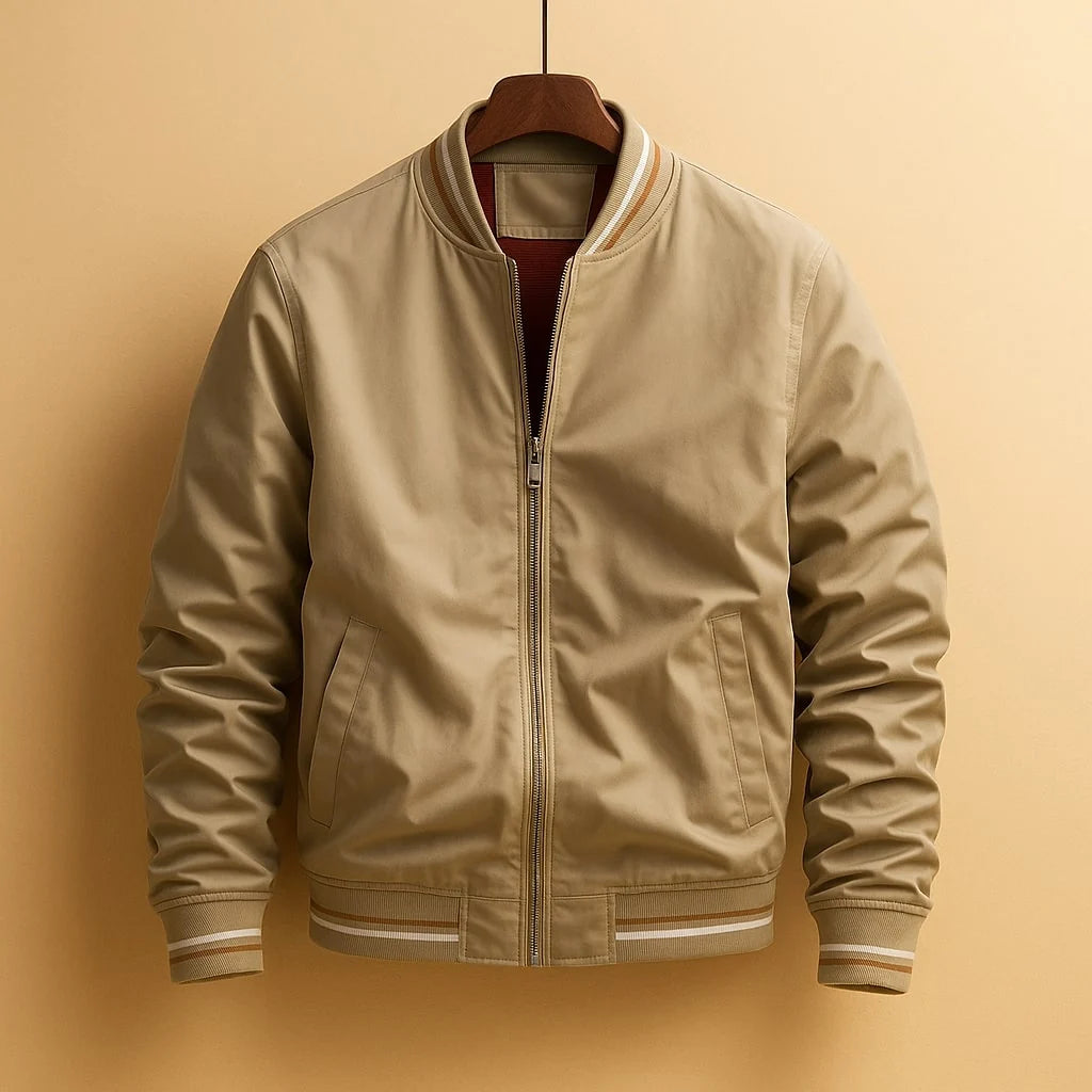 Riviera · Bomber con ribetes de rayas · Imagen 5