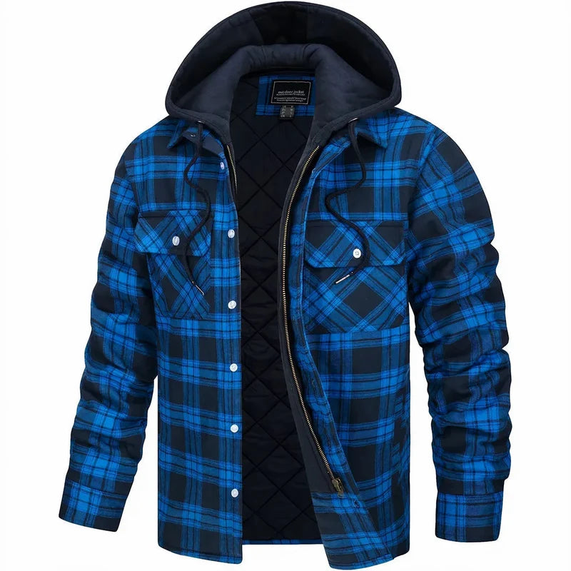 Gualtiero · Chaqueta de cuadros con interior acolchado · Imagen 4
