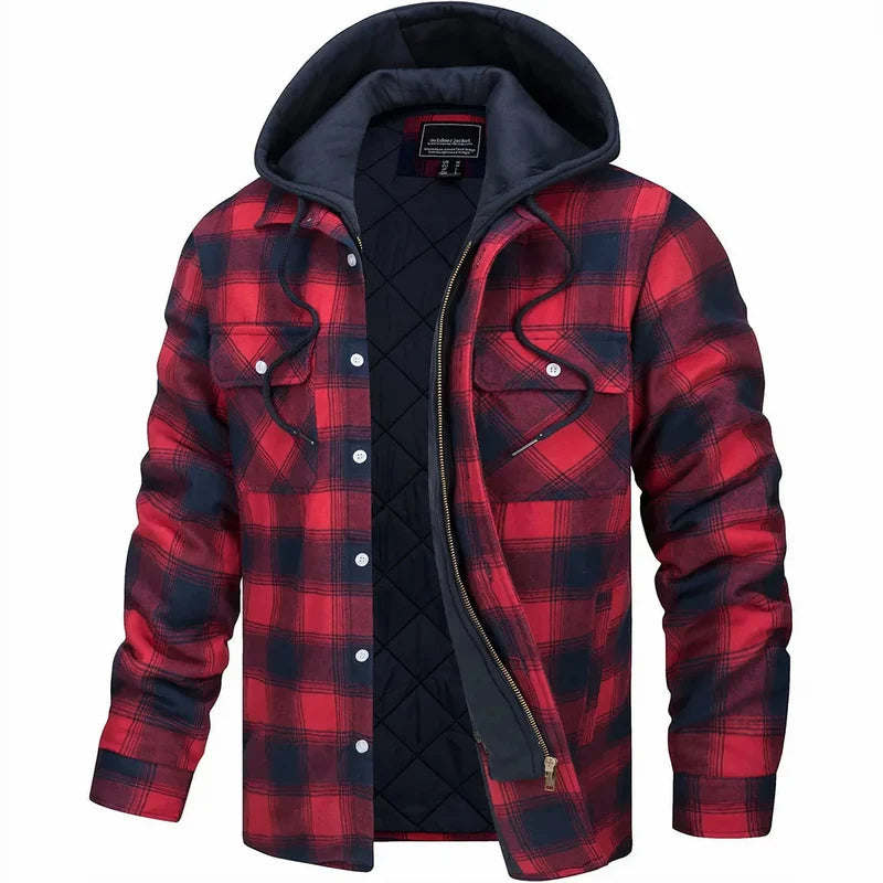 Gualtiero · Chaqueta de cuadros con interior acolchado · Imagen 6
