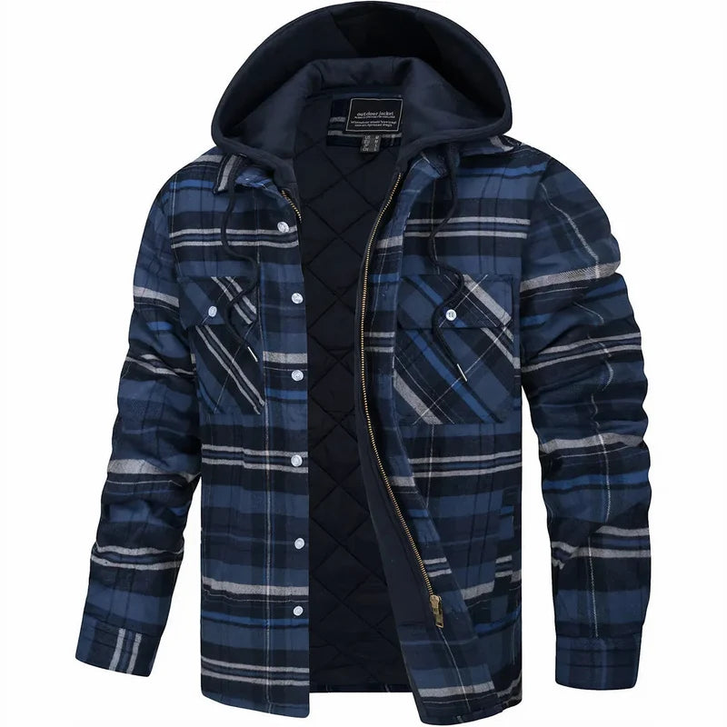 Gualtiero · Chaqueta de cuadros con interior acolchado · Imagen 7