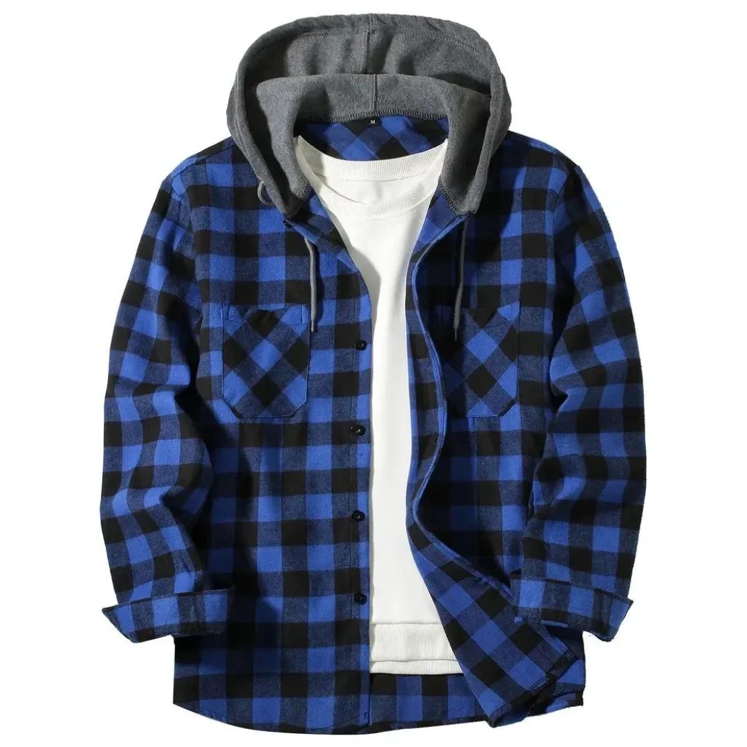 Tiziano · Chaqueta de cuadros con capucha · Imagen 3