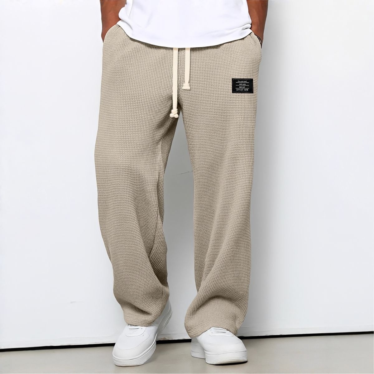 Levante · Pantalón de textura waffle y pernera ancha · Imagen 5