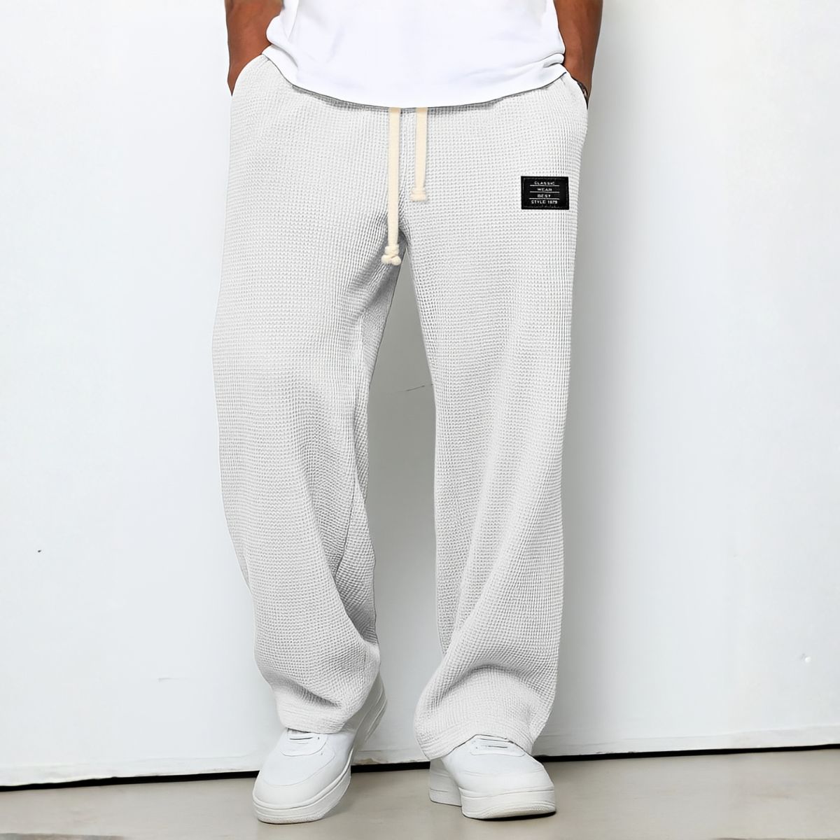 Levante · Pantalón de textura waffle y pernera ancha · Imagen 3