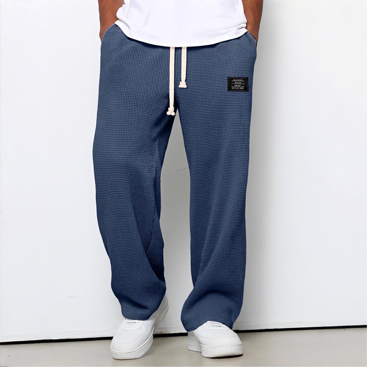 Levante · Pantalón de textura waffle y pernera ancha · Imagen 7