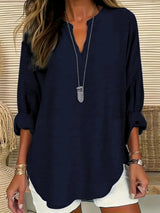 Ines · Blusa ligera de escote en V · Imagen 4