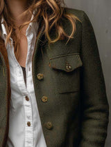 Tersilla · Chaqueta de espiga en verde oliva · Imagen 6